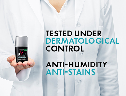 TESTED UNDER DERMATOLOGICAL CONTROL