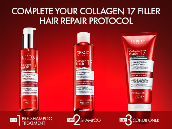 Targets 10 sources of hair dammages