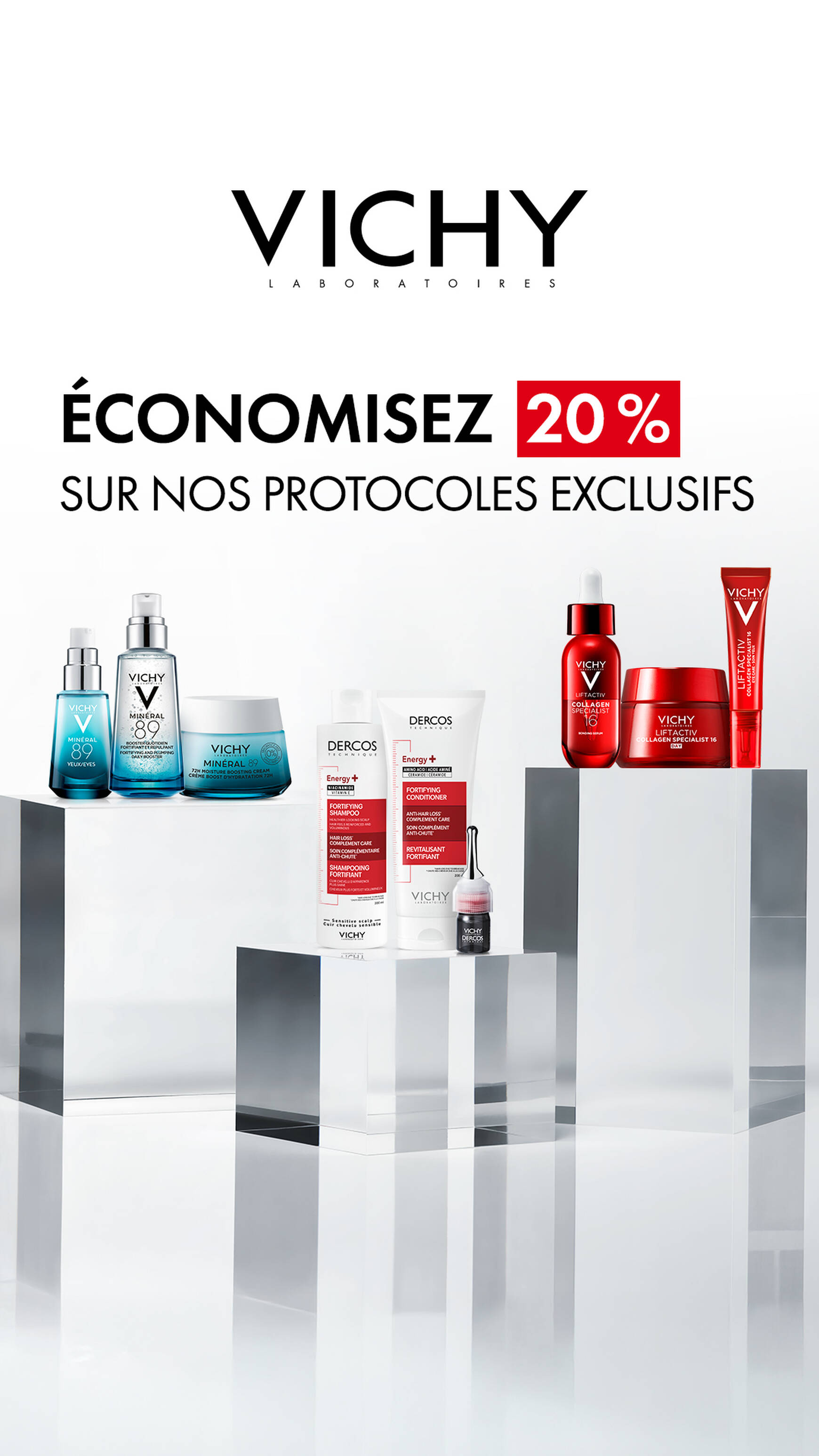 Economisez 20% sur nos protocoles exclusifs