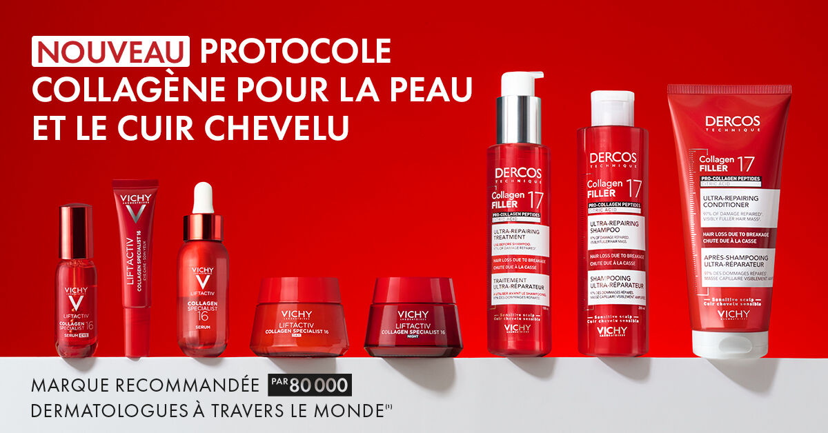 Nouveau Protocole collagene pour la peau et le cuir chevelu