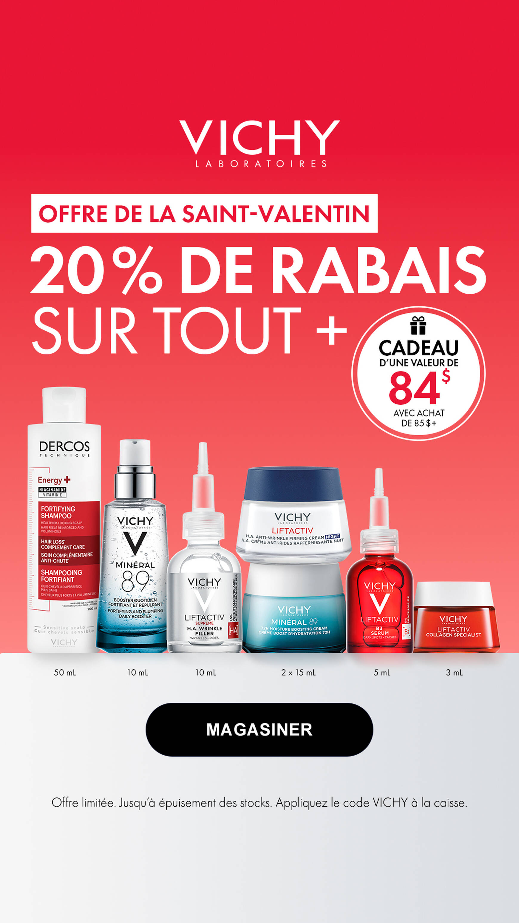 Ménopause et Post-Ménopause - Soins de la peau - Vichy CA