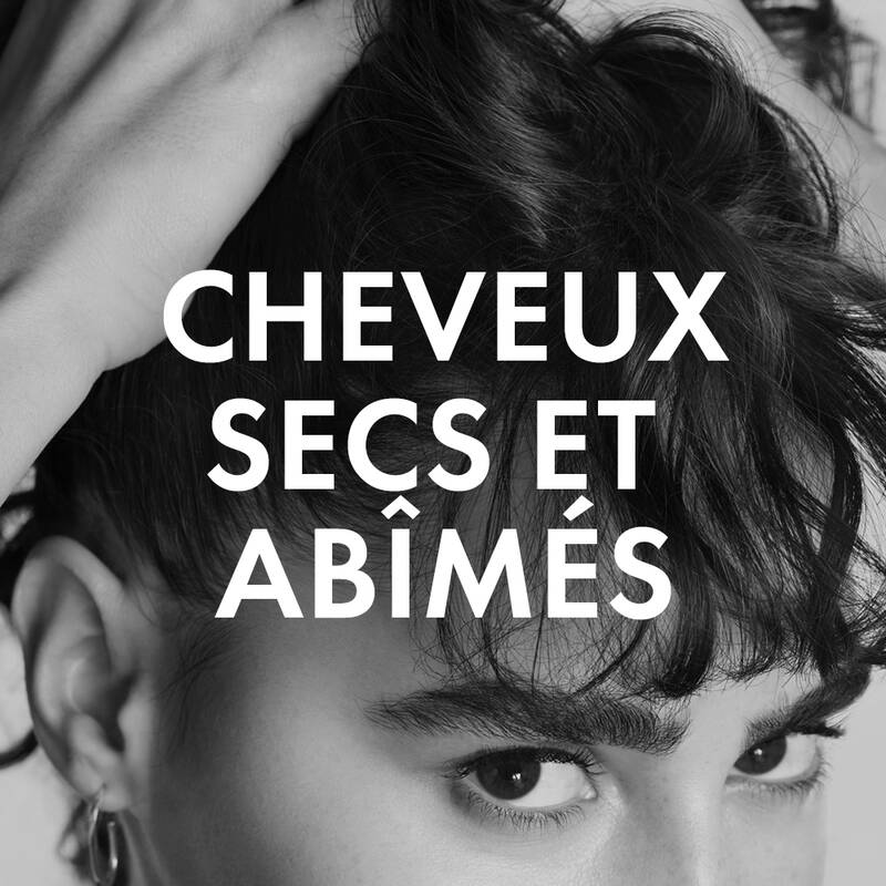 Produits poru les cheveux secs et abimes