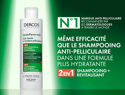 Dercos Dandruff-Prone 2in1 Shampoo + Conditioner