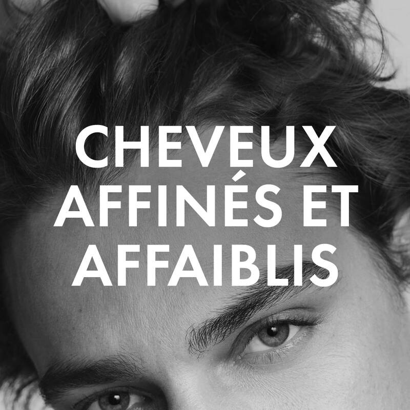 Produits pour les cheveux affines et affaiblis