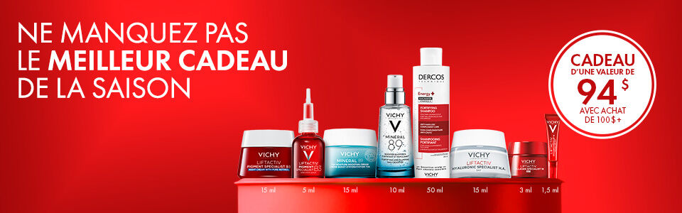 20% de rabais sur tous + Cadeau d'une valeur de 94$ avec achat de 100$+ avec code: FA26