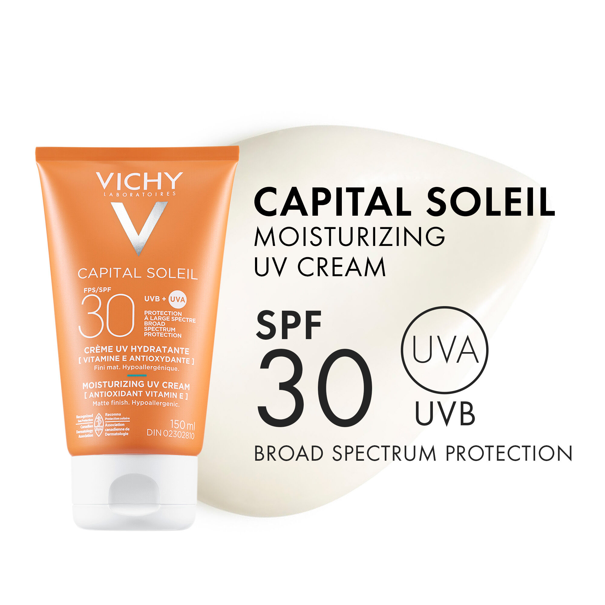 CAPITAL SOLEIL MOISTURIZING UV CREAM SPF 30