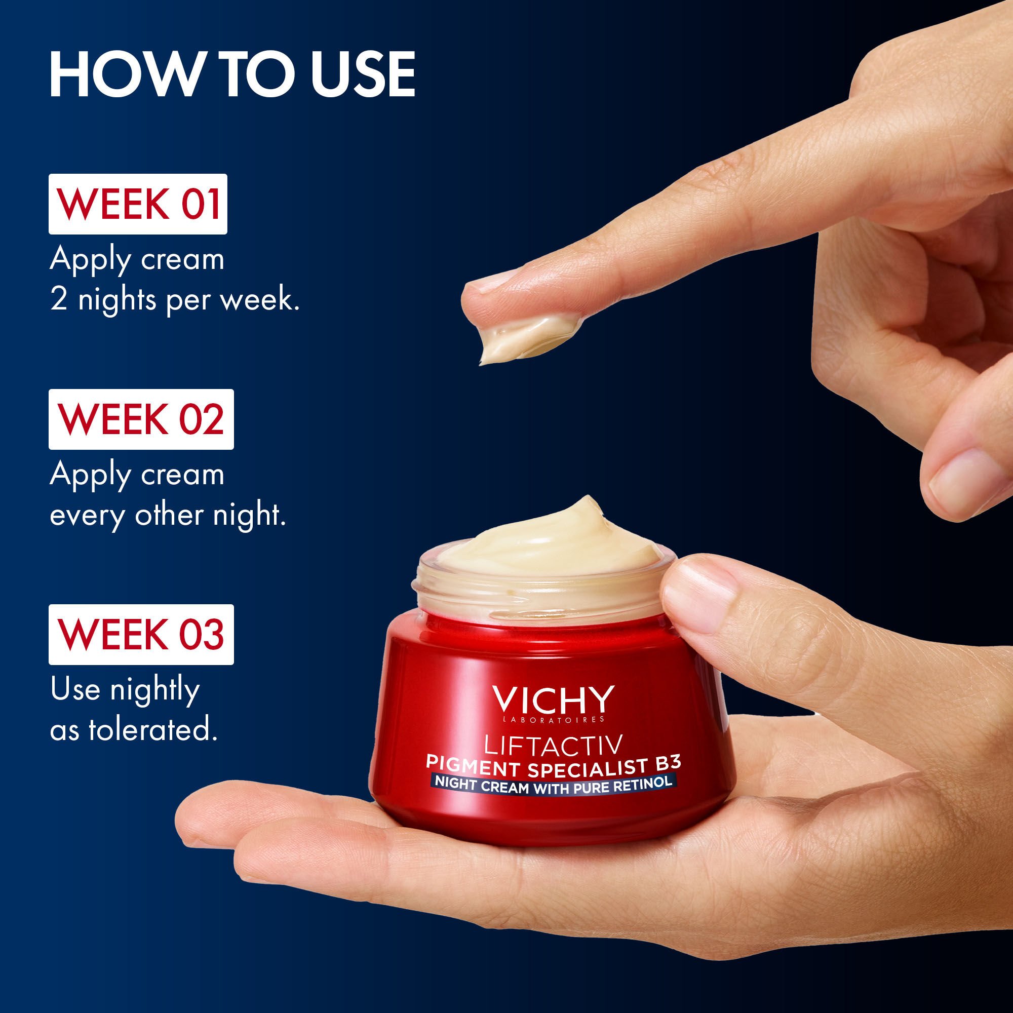 Liftactiv B3 Tone Correcting Night Cream With Pure Retinol