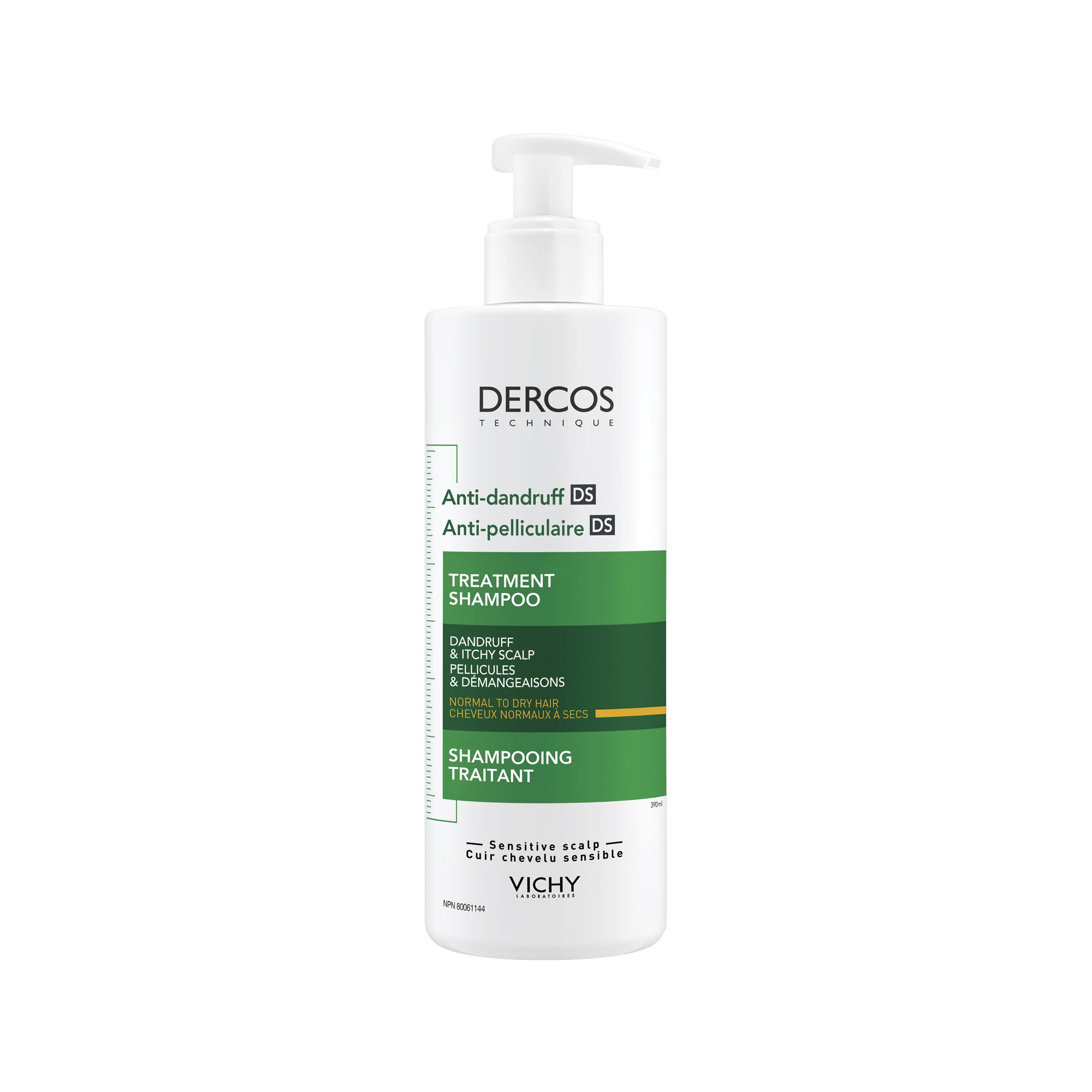 Dercos Shampooing Antipelliculaire Cheveux Normaux A Secs