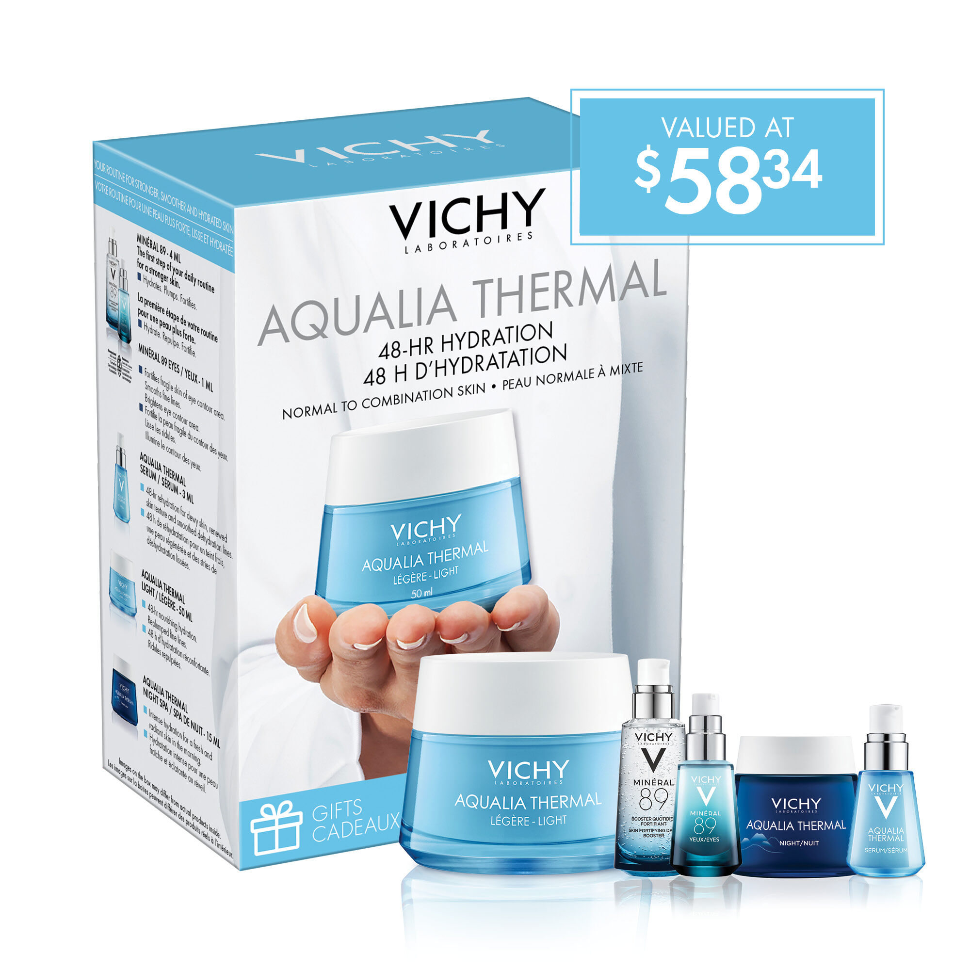 kit skincare vichy
