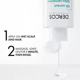 DERCOS OIL CORRECT SHAMPOO