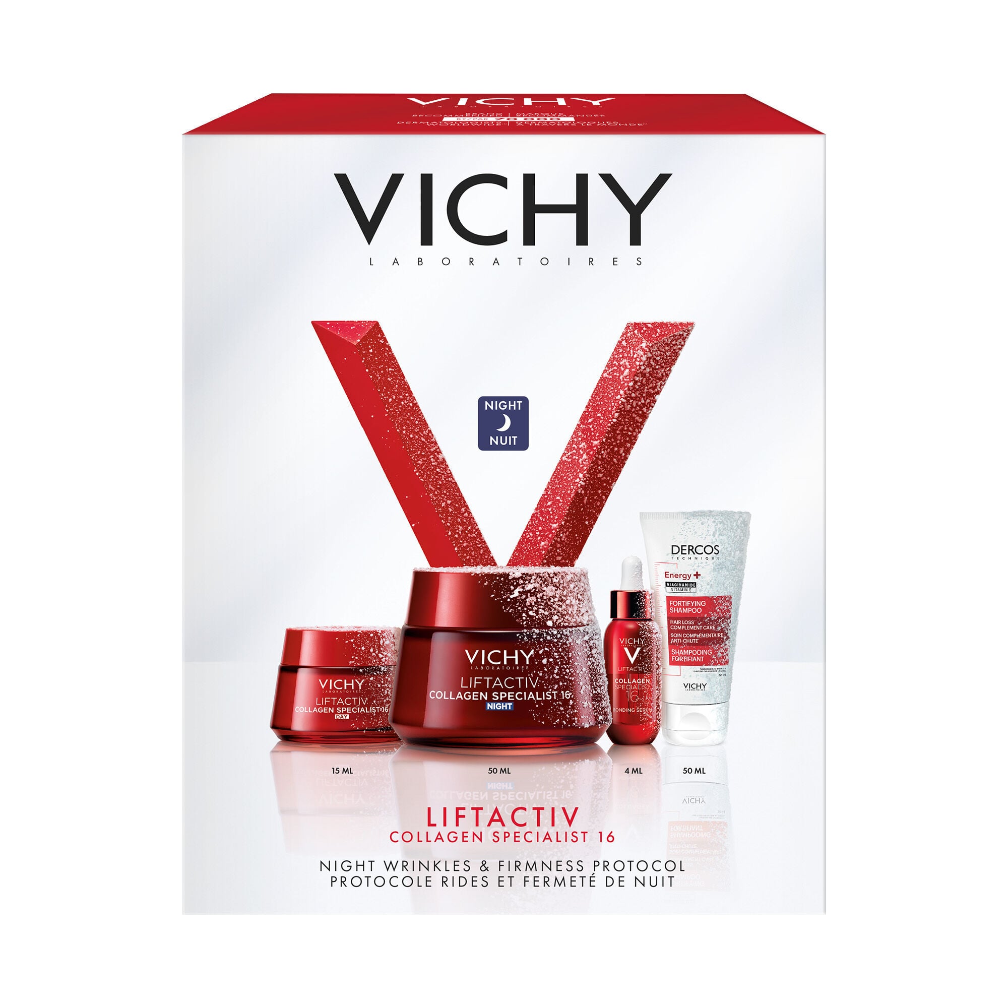 Coffret Liftactiv Collagen Specialist 16 creme de nuit