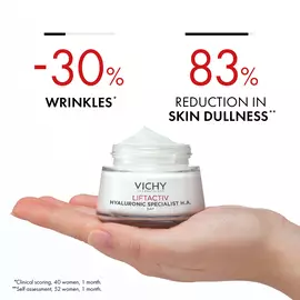 Liftactiv Hyaluronic Specialist H.A. Anti-Wrinkle Day Moisturiser for Dry Skin
