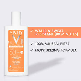 CAPITAL SOLEIL MINERAL TINTED UV LOTION SPF 60