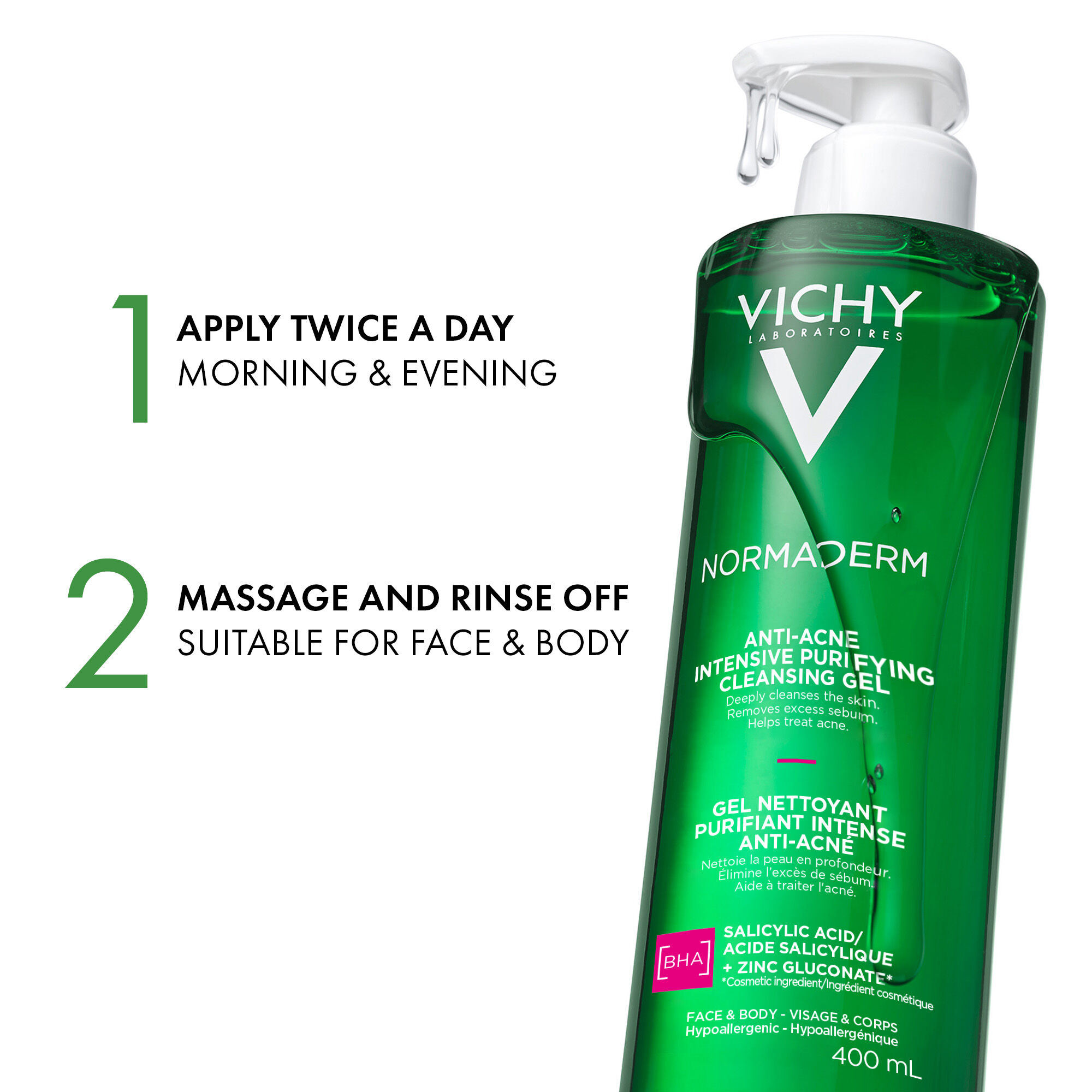 NORMADERM ANTI-ACNE PURIFYING GEL CLEANSER