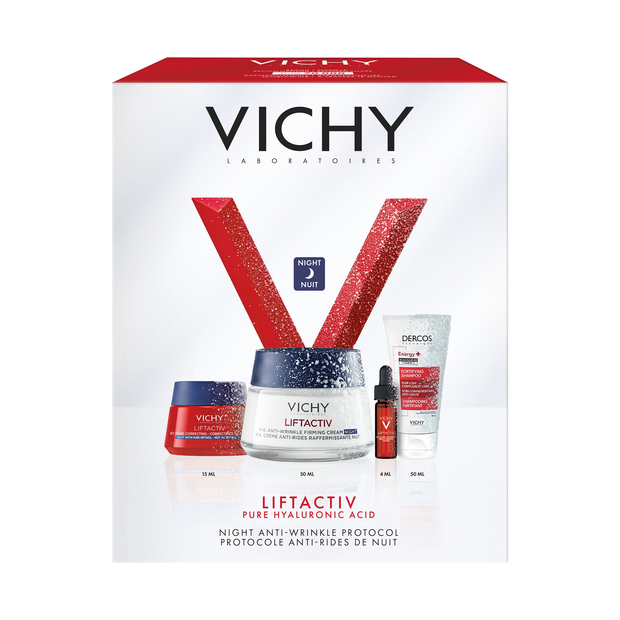 Coffret Liftactiv H.A. Anti-rides Creme hydratante de nuit