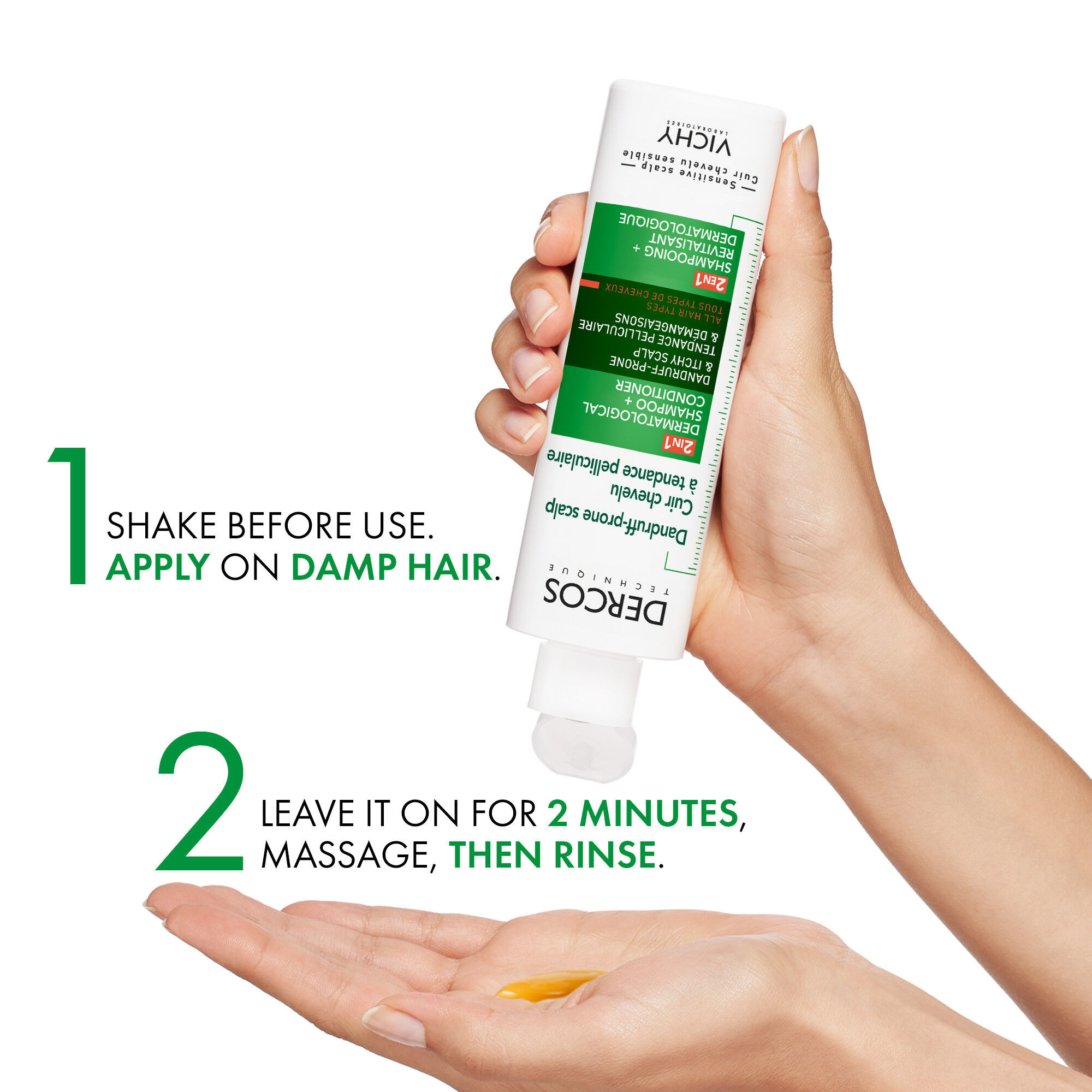 Dercos 2-in-1 Shampoo + Conditioner