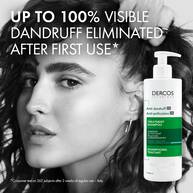 Dercos Anti-Dandruff Treatment Shampoo for Normal to Oily Hair