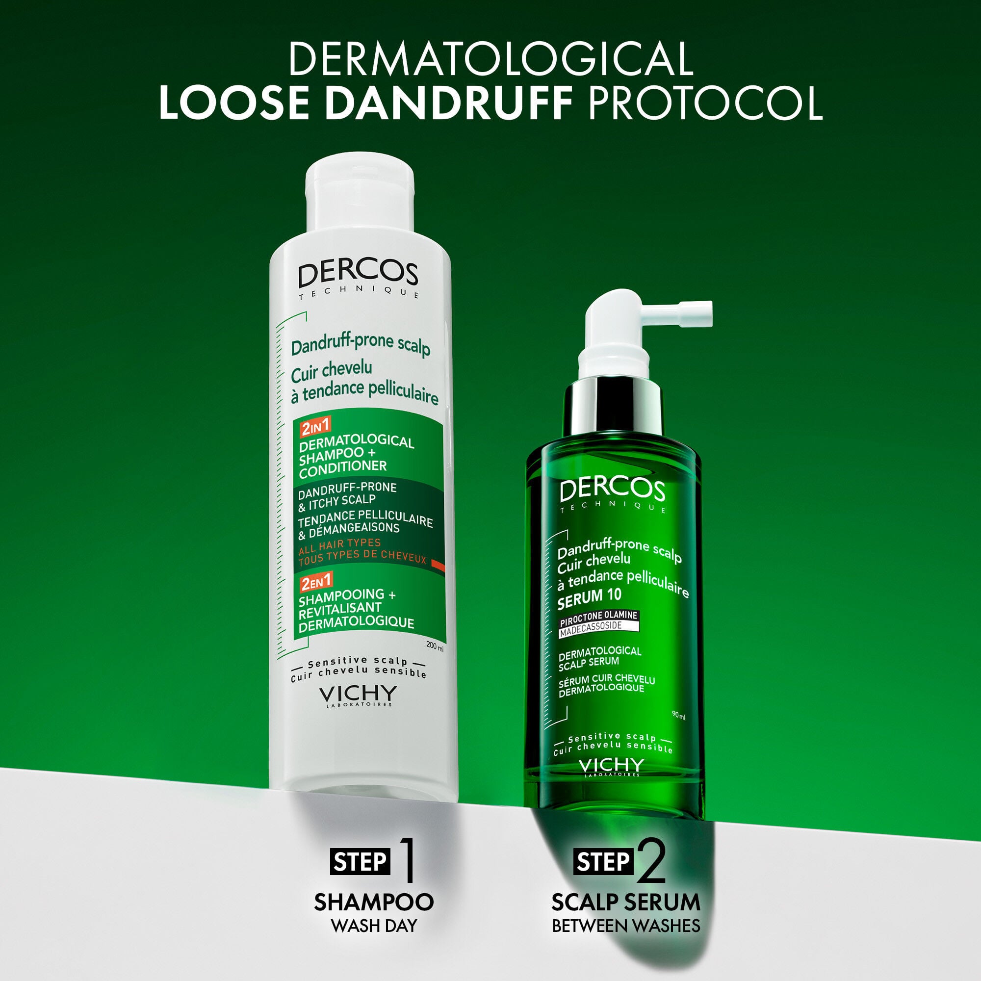 Dercos 2-in-1 Shampoo + Conditioner