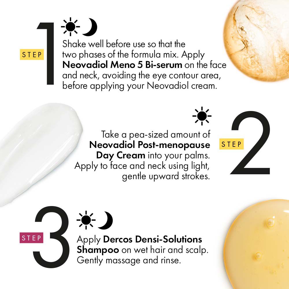routine vichy skin and scalp post-menopause