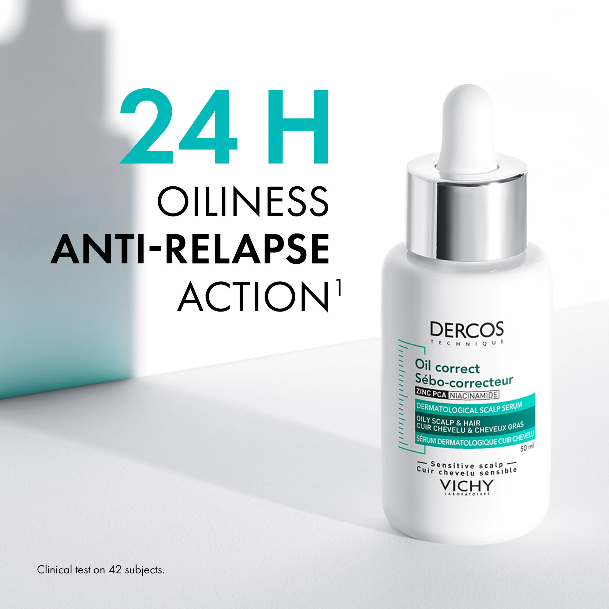 efficacy Dercos oil correct scalp serum