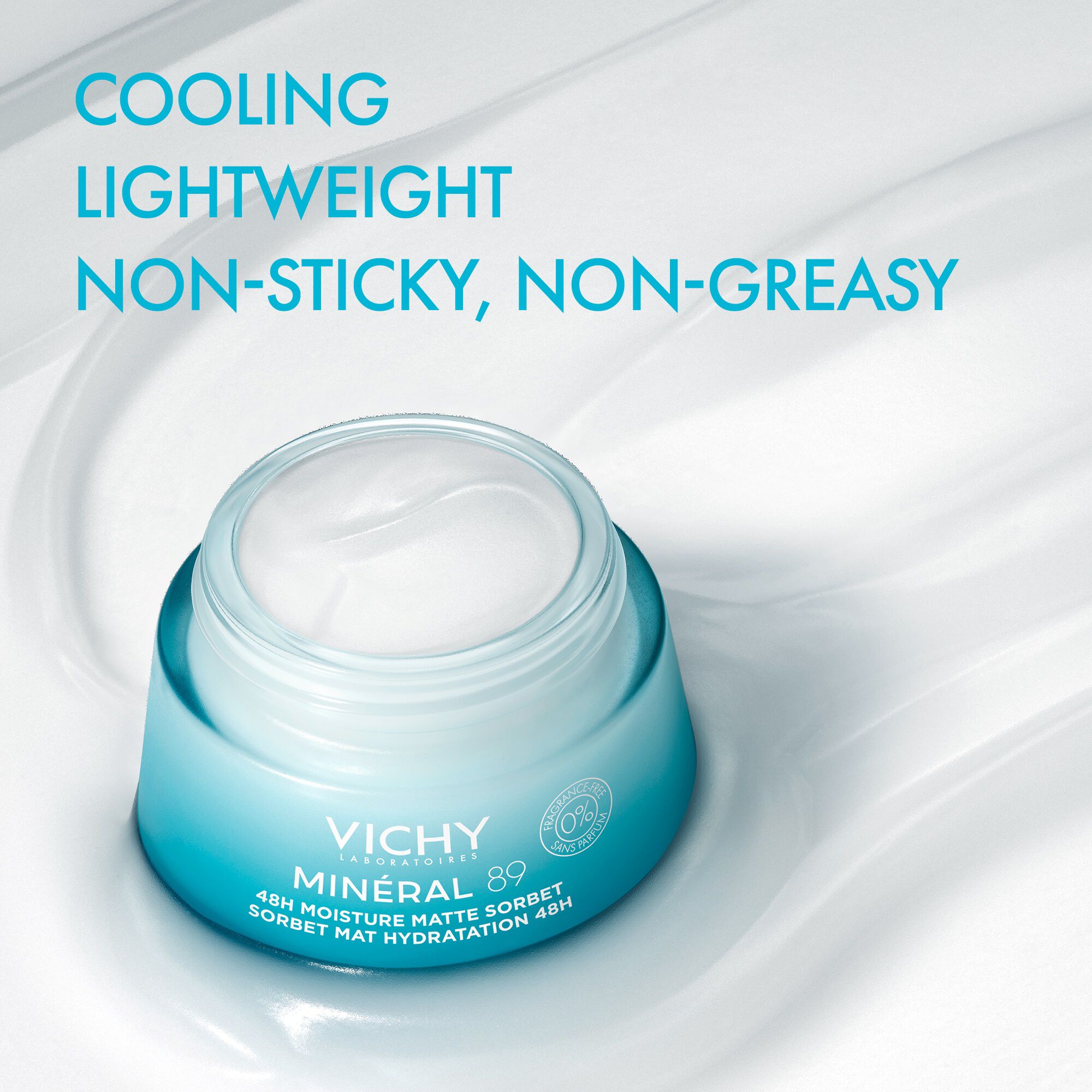 Mineral 89 48H Moisture Matte Sorbet Fragrance-Free Gel