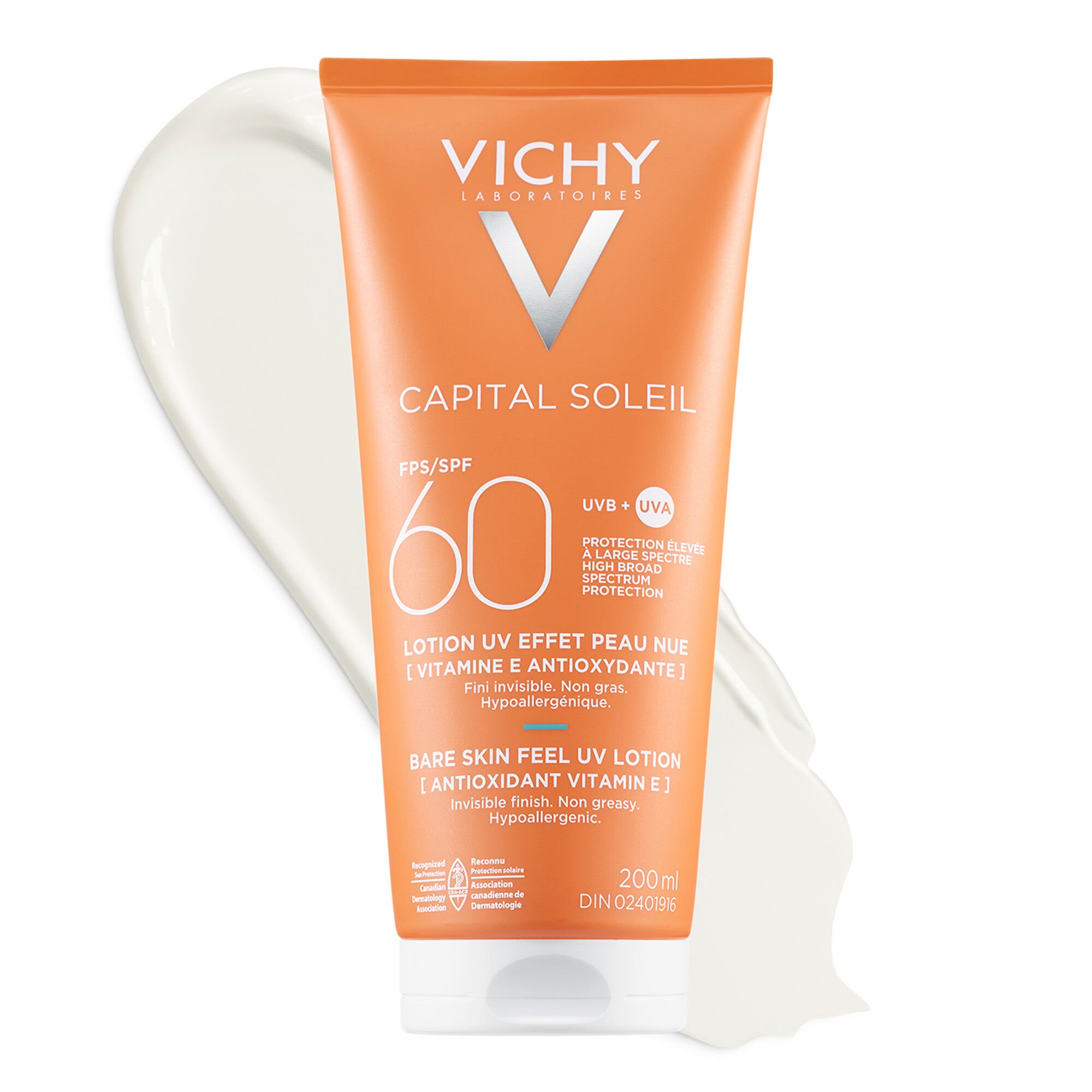 CAPITAL SOLEIL BARE SKIN FEEL UV LOTION SPF 60 - VICHY CA