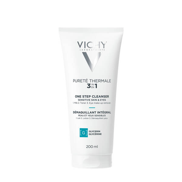 Vichy - Purete Thermale One Step Milk Cleanser 3-in-1 - Cleanser, Toner and Makeup Remover - 200 ml