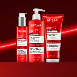 Routine cheveux au collagene