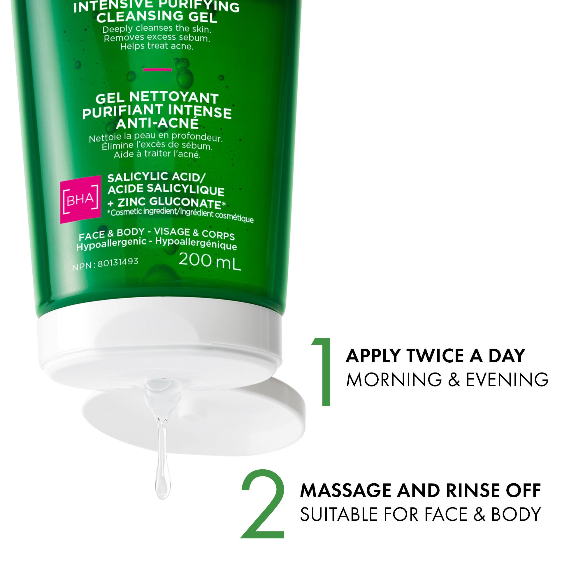 NORMADERM ANTI-ACNE PURIFYING GEL CLEANSER