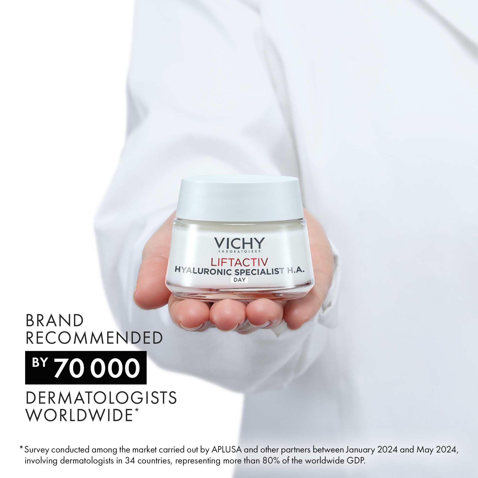 Liftactiv Hyaluronic Specialist H.A. Anti-Wrinkle Day Moisturiser for Dry Skin