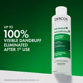 Dercos Anti-Dandruff Treatment Shampoo for Normal to Oily Hair