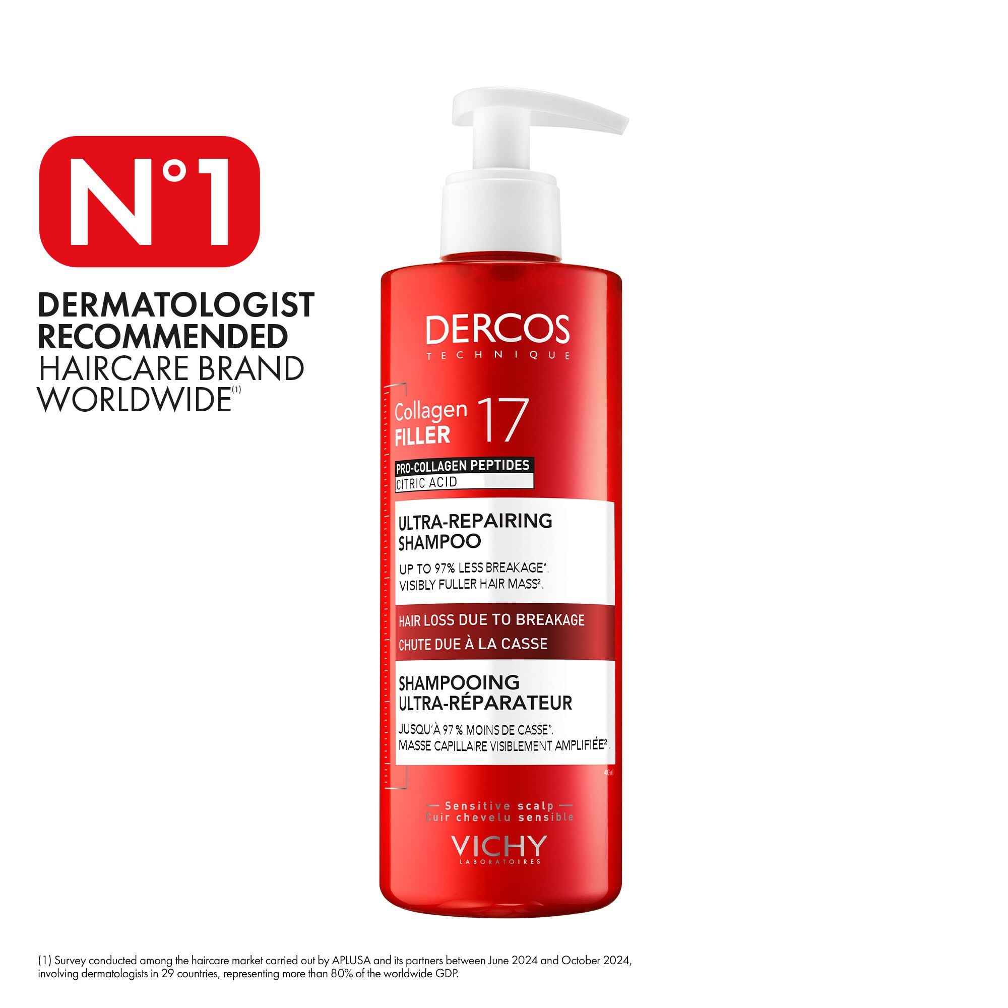 Dercos Collagen 17 Filler Shampoo