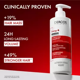 DERCOS ENERGY+ FORTIFYING SHAMPOO