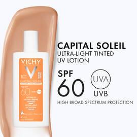 CAPITAL SOLEIL MINERAL TINTED UV LOTION SPF 60