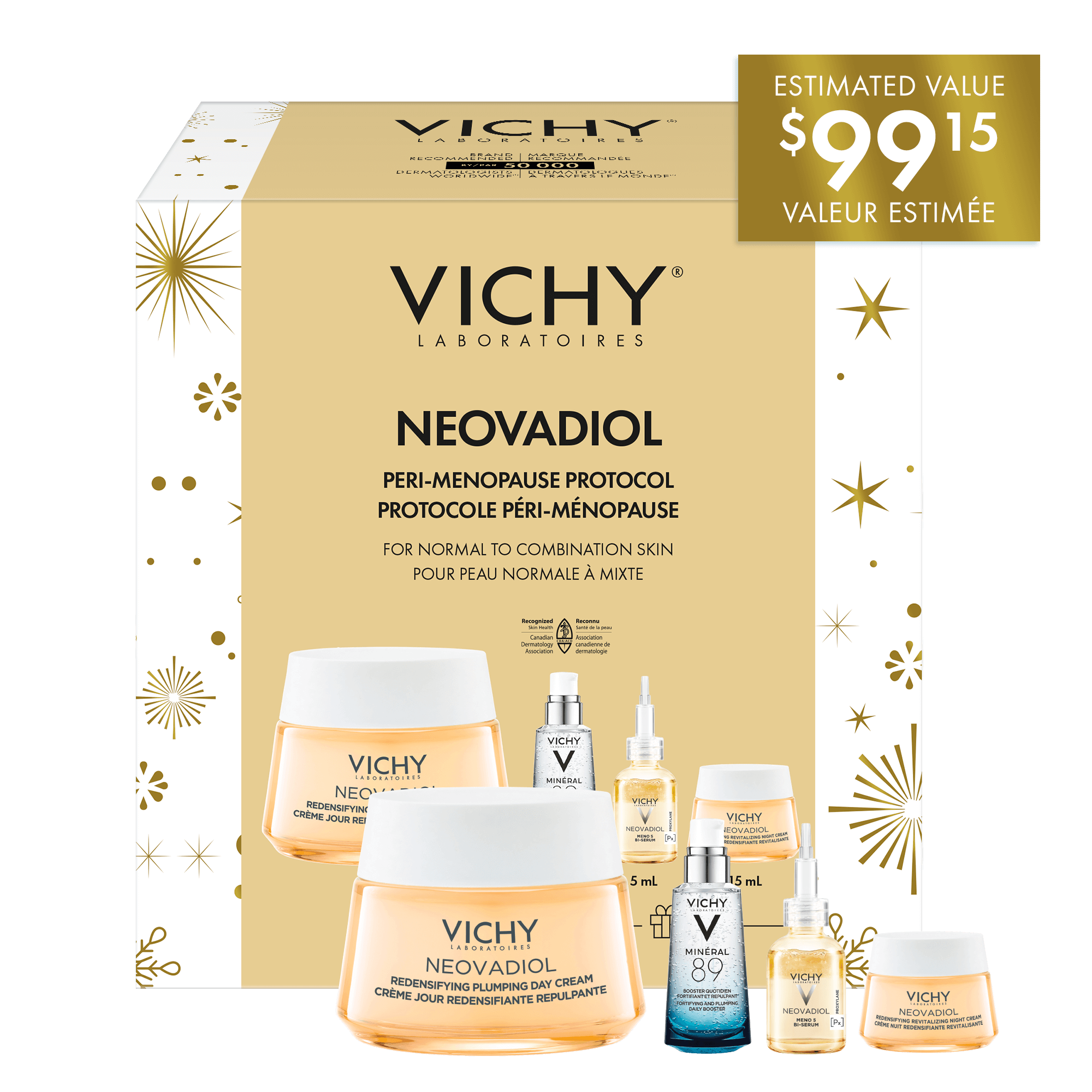 Neovadiol Peri-Menopause Day Cream Kit for Combination Skin