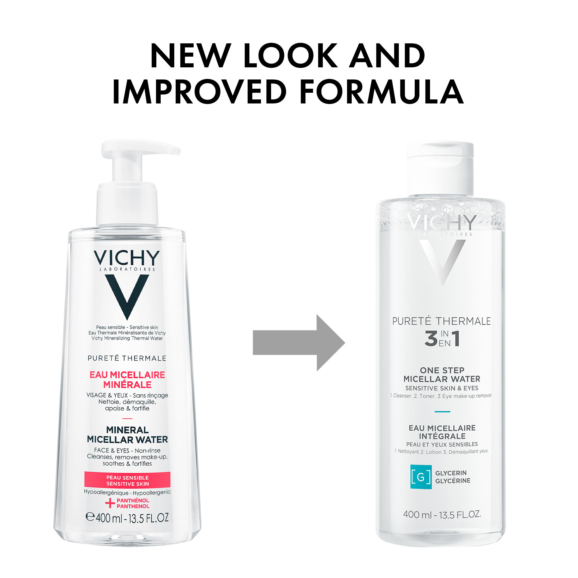 Purete Thermale Mineral Micellar Water Face Cleanser
