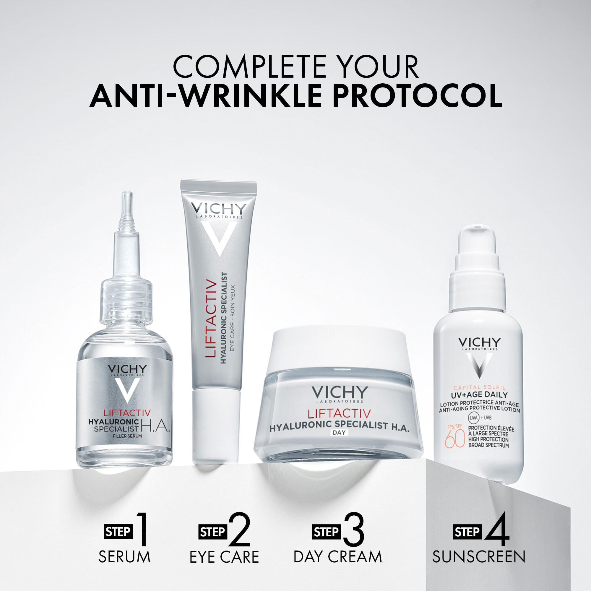 Liftactiv Hyaluronic Specialist H.A. Anti-Wrinkle Day Moisturiser for Dry Skin
