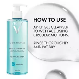 how to use purete thermale cleanser 400ml