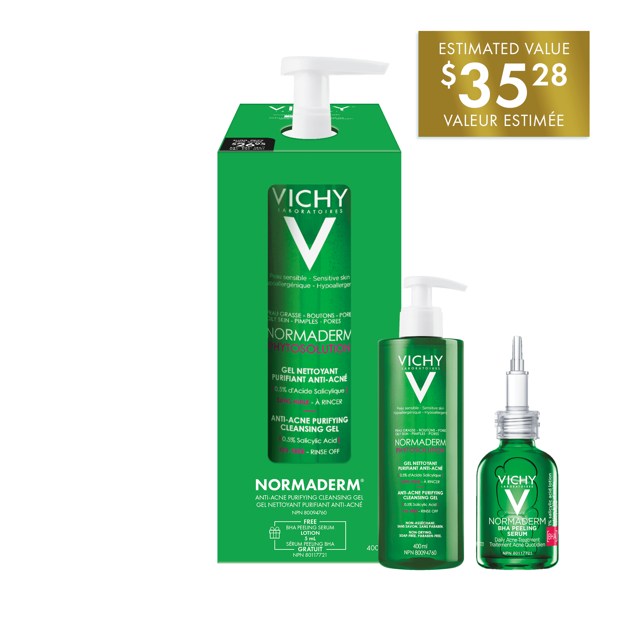 Coffret Normaderm gel nettoyant - Coffret Cadeau - Vichy CA