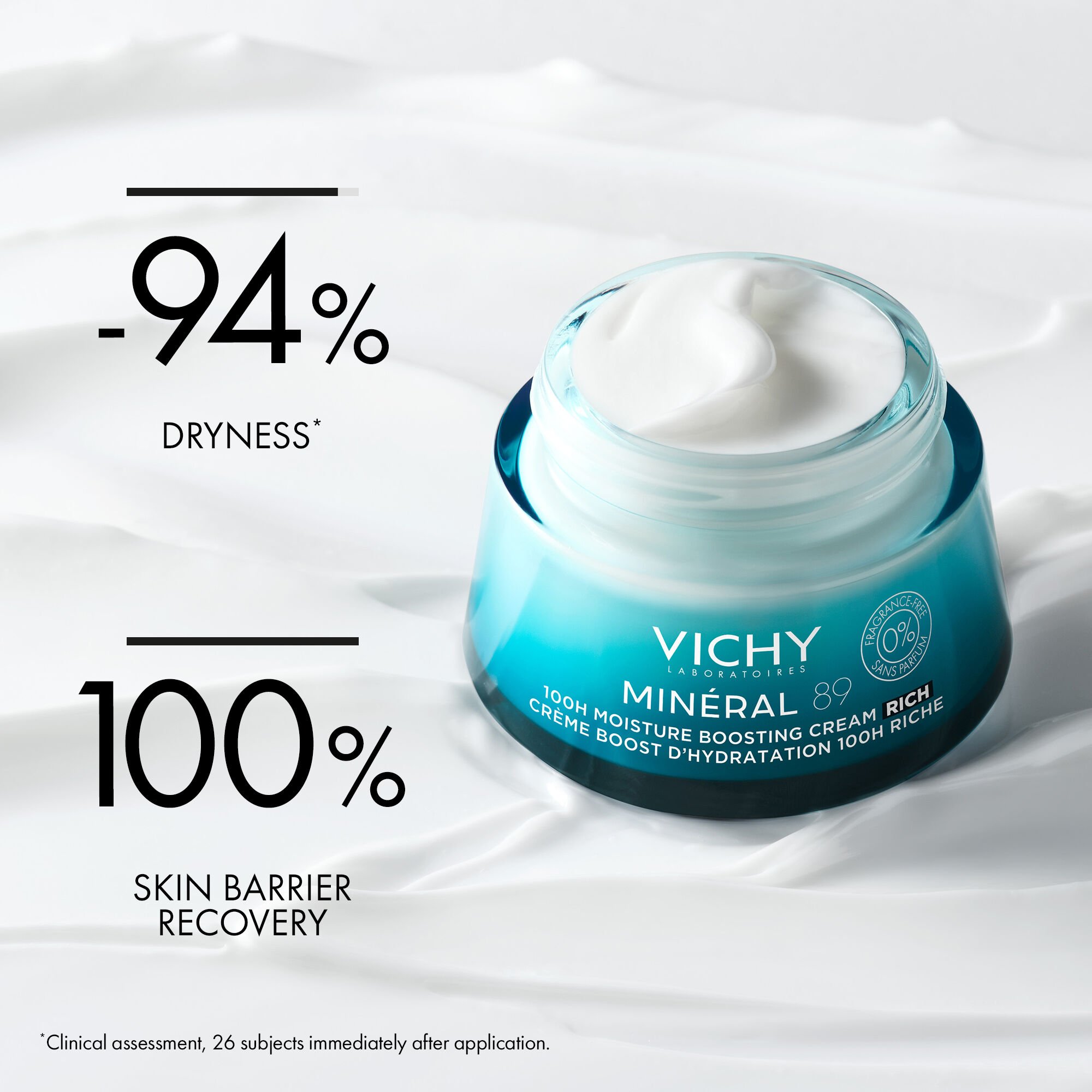 Vichy Minéral 89 100H Rich Cream Fragrance-Free - Vichy Canada