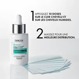 benefits Dercos oil correct scalp serum