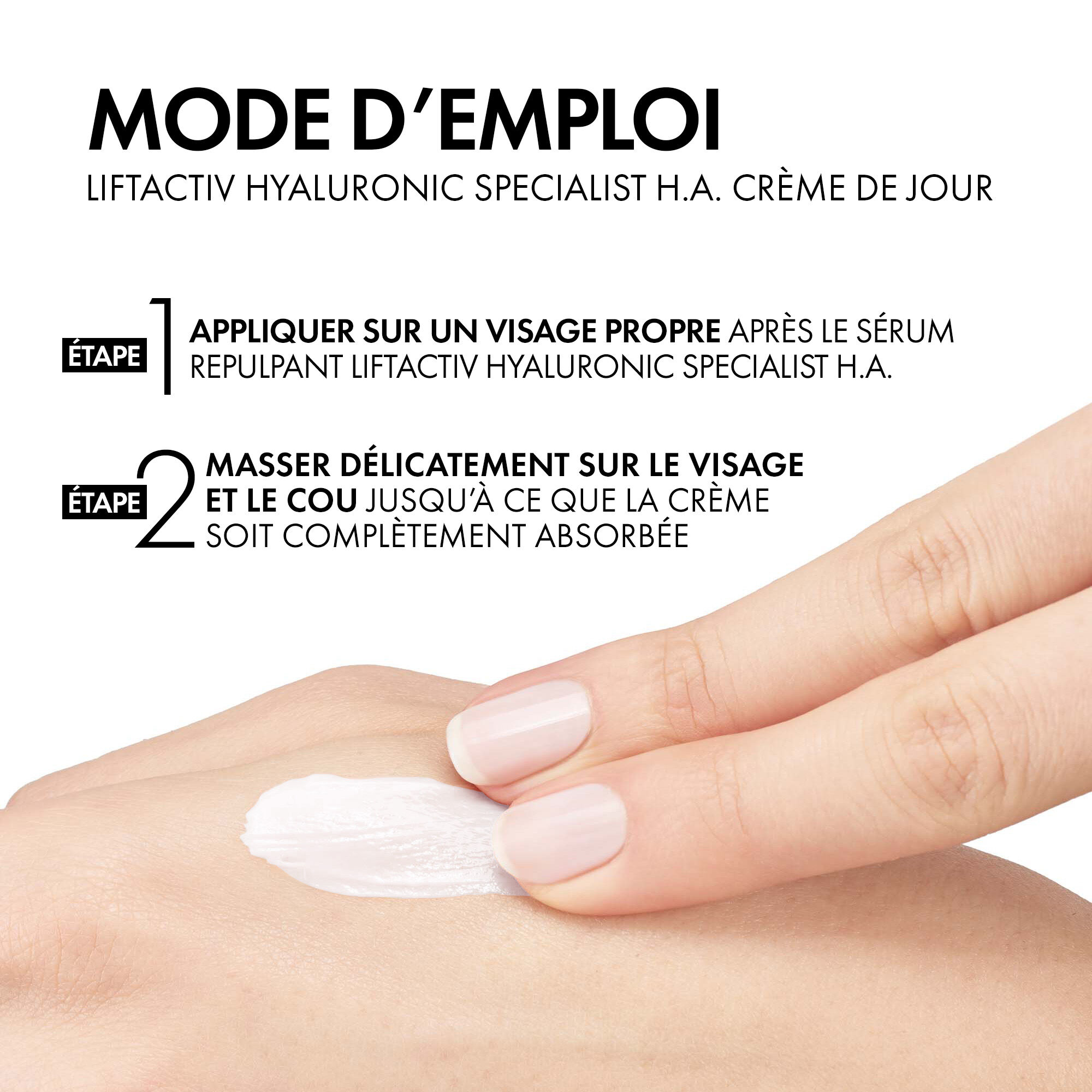 Liftactiv Hyaluronic Specialist H.A. Anti-rides Creme hydratante de jour pour peaux seches