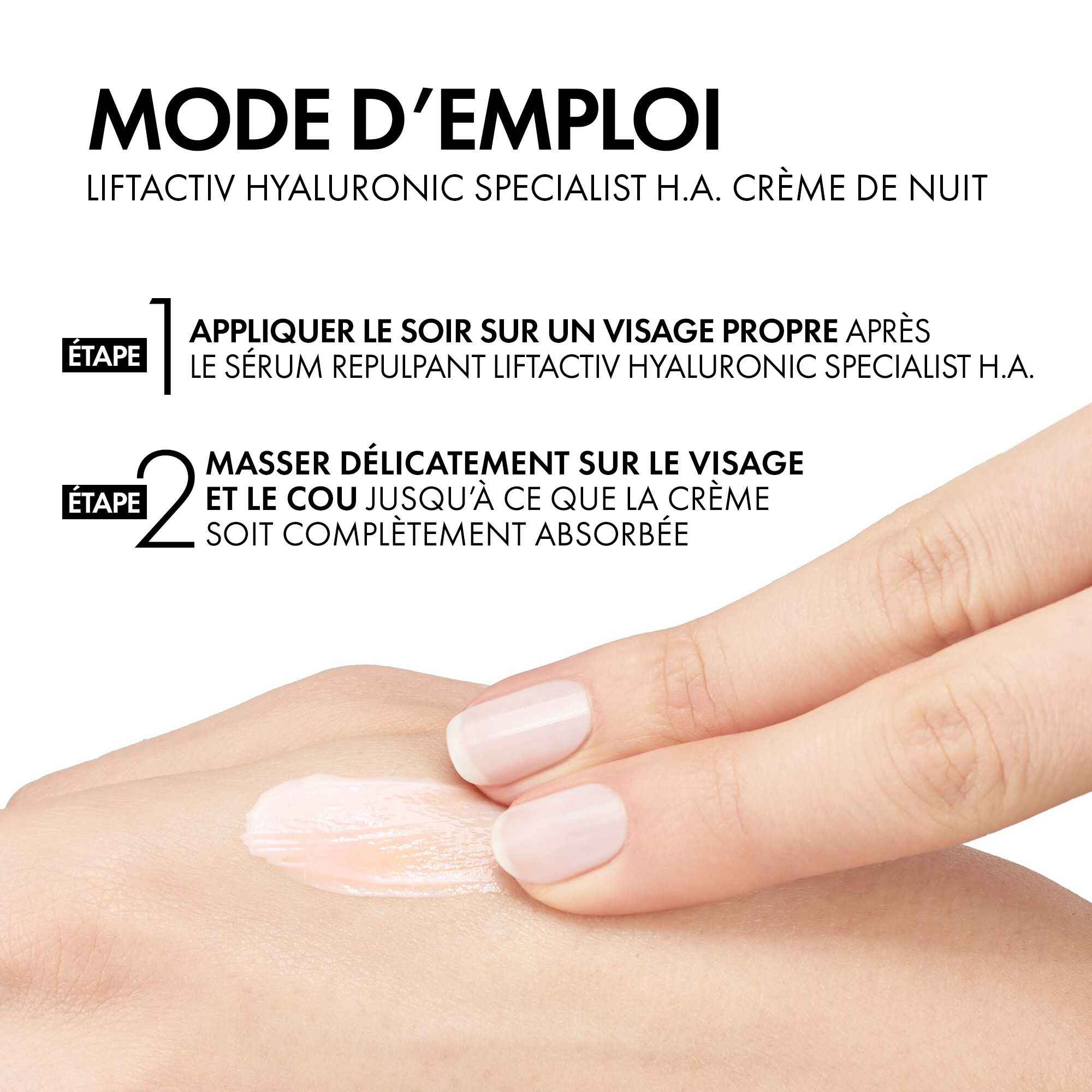 Liftactiv Hyaluronic Specialist H.A. Anti-rides Creme hydratante de nuit