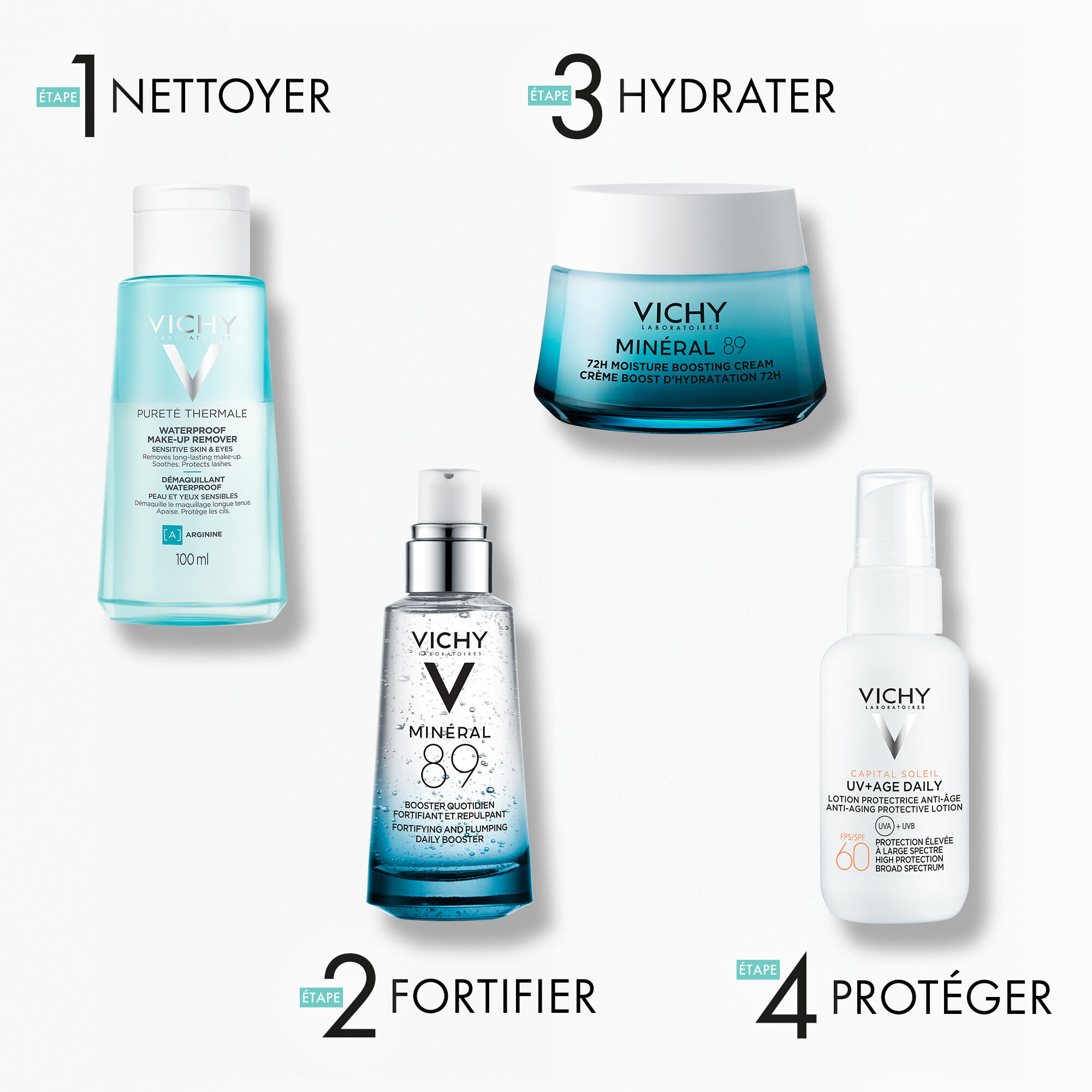 Purete Thermale Demaquillant Biphase Hydrofuge Pour les Yeux