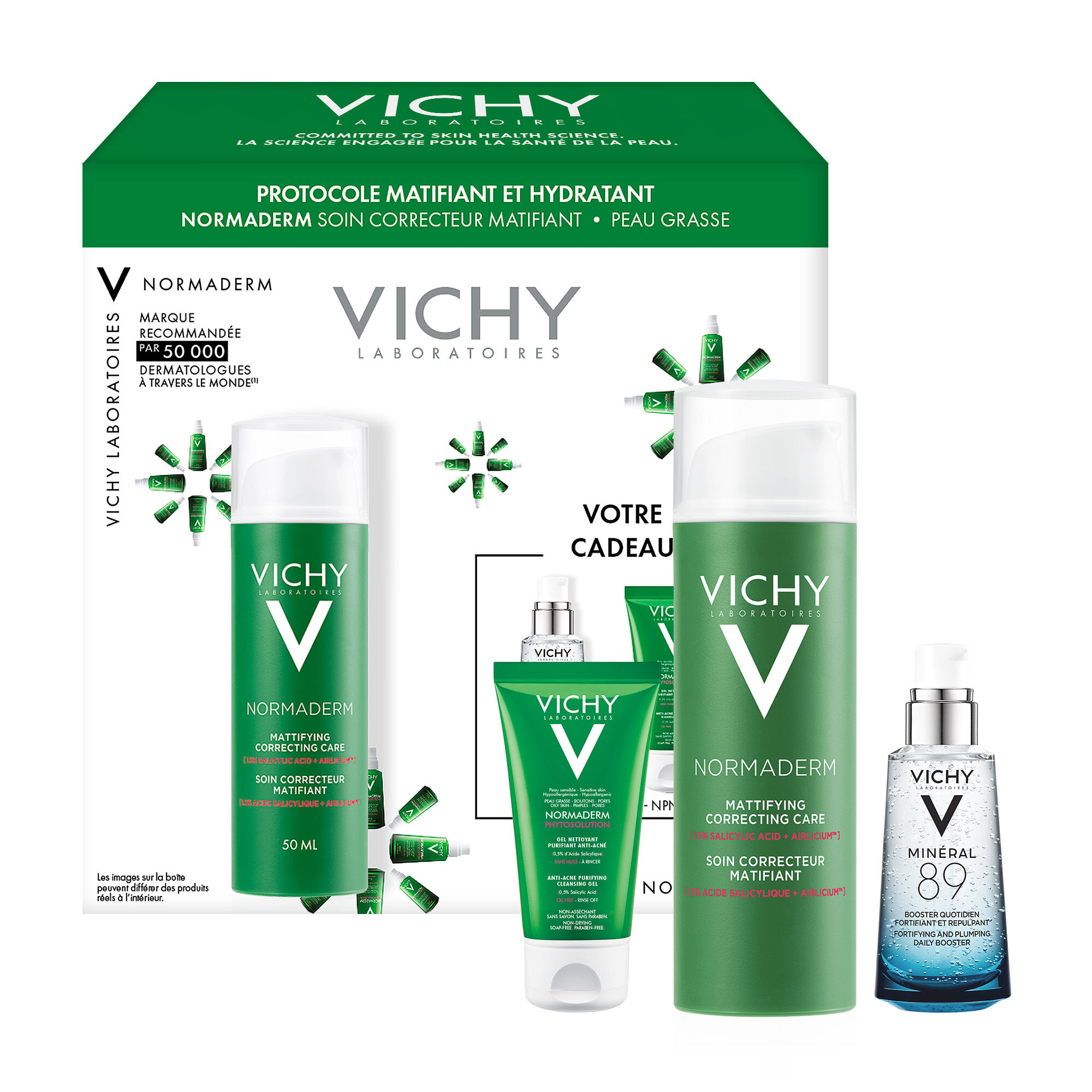 NORMADERM SOIN CORRECTEUR MATIFIANT COFFRET