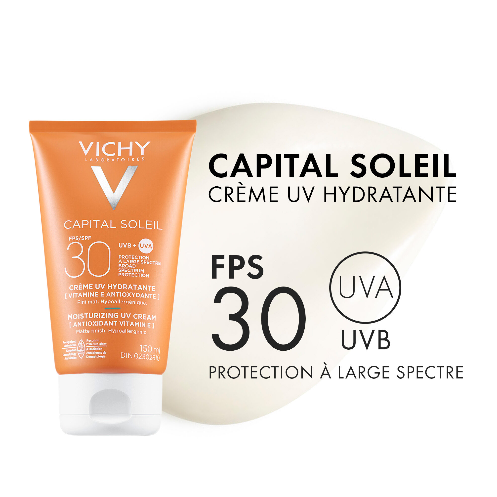 CAPITAL SOLEIL CREME UV HYDRATANTE FPS 30