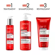 Routine cheveux au collagene