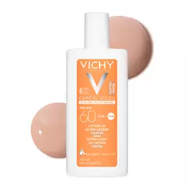 CAPITAL SOLEIL LOTION UV MINERALE TEINTEE FPS 60