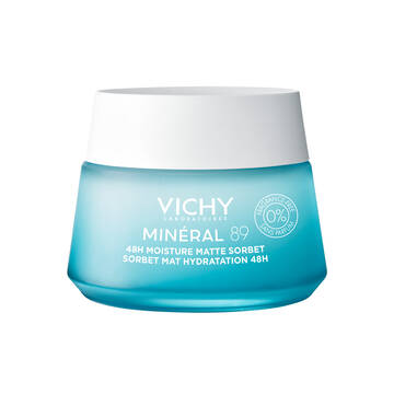 Mineral 89 Sorbet Mat Hydratation 48H Gel Sans Parfum