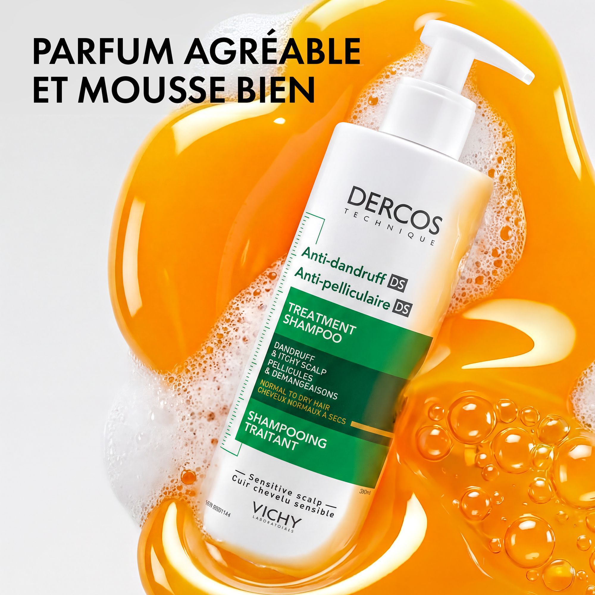 Dercos Shampooing Antipelliculaire Cheveux Normaux A Secs